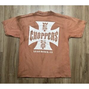 Vintage Y2K West Coast Choppers Shirt Size L Condition‎ Bid Up